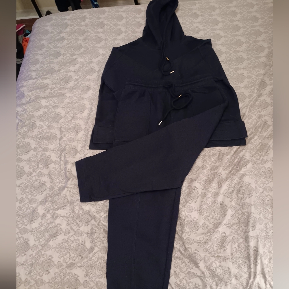 Blue Track Pants & Joggers with Tailored Fit